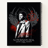 Carnet Graphique de graffiti de Castiel surnaturel (Dos)