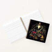 Carnet Graphique de groupe triangulaire Adam noir (Intérieur)