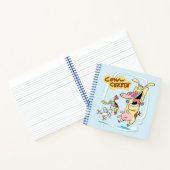 Carnet Graphique de rire de vache et de poulet (Intérieur)