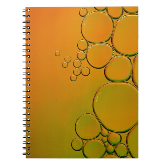 Carnet Graphique de rosée d'eau (Devant)