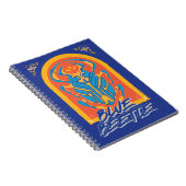 Carnet Graphique de Talavera de scarabée bleu (Côté Droit)