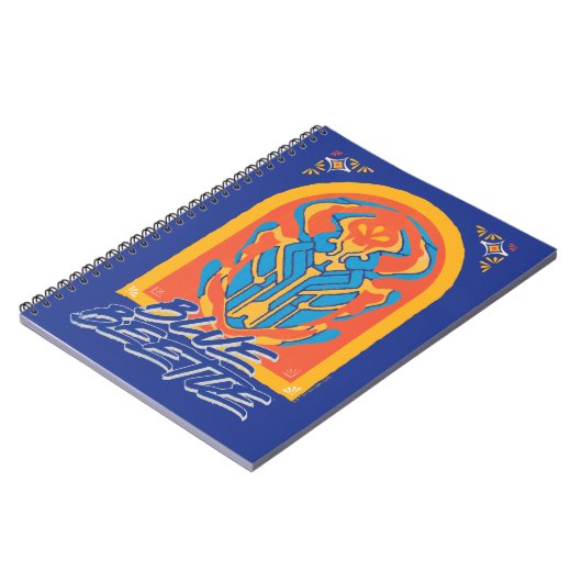 Carnet Graphique de Talavera de scarabée bleu (Côté gauche)