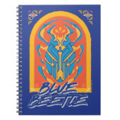 Carnet Graphique de Talavera de scarabée bleu (Devant)