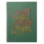 Carnet Graphique de traductions localisées MUGGLE™ (Devant)