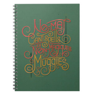 Carnet Graphique de traductions localisées MUGGLE™