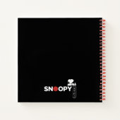 Carnet Graphique de typographie japonaise Snoopy (Dos)