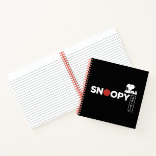 Carnet Graphique de typographie japonaise Snoopy