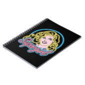 Carnet Graphique des lumières de Neon Retro Supergirl (Côté gauche)