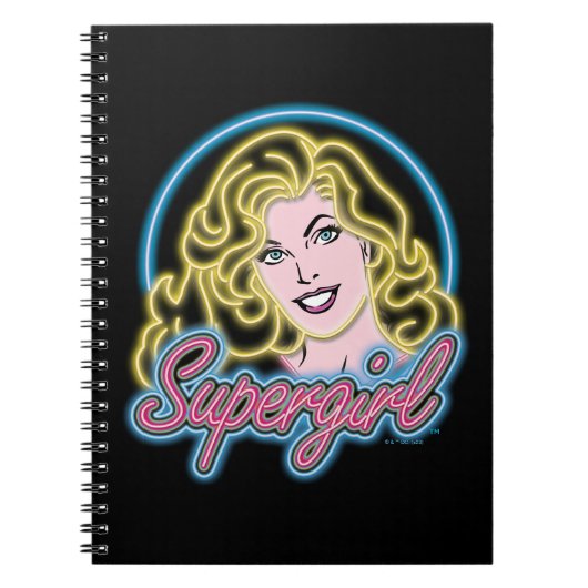 Carnet Graphique des lumières de Neon Retro Supergirl (Devant)