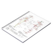 Carnet Graphique des méridiens humains (Côté gauche)