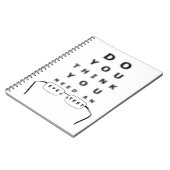 Carnet Graphique des tests de vue (Côté gauche)