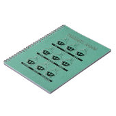 Carnet Graphique d'humeur de MARVIN LE MARTIEN™ (Côté gauche)