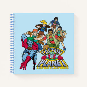 Carnet Graphique du logo Captain Planet & Planeteers Grou