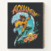 Carnet Graphique du Surf de levage Aquaman et Trident (Dos)