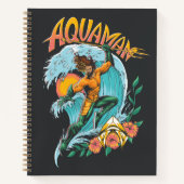 Carnet Graphique du Surf de levage Aquaman et Trident (Devant)