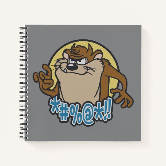 Carnet Graphique en cercle extensible TAZ™ (Devant)
