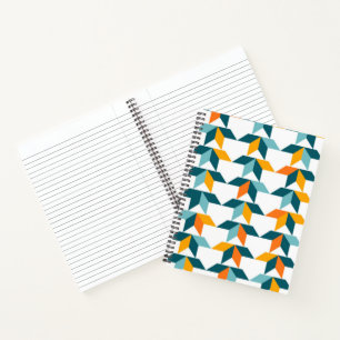 Carnet Graphique géométrique moderne, ludique, dynamique,
