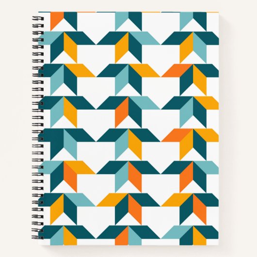 Carnet Graphique géométrique moderne, ludique, dynamique, (Devant)