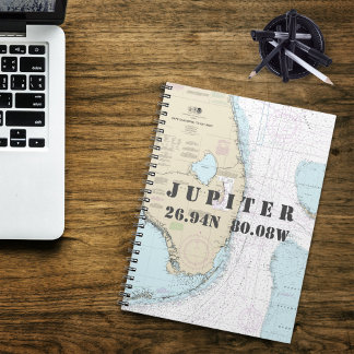 Carnet Graphique Nautique Jupiter FL Latitude Longitude