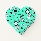 Carnet Graphique nostalgique style Pop 1950 (Dos)