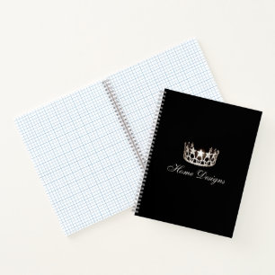 Carnet graphique personnalisé style Miss USA