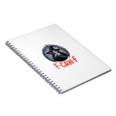 Carnet Graphique Rétro Classique F-Caw-F (Côté Droit)