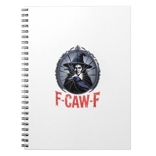 Carnet Graphique Rétro Classique F-Caw-F (Devant)