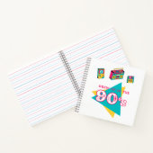 Carnet Graphique rétro "Grandi dans les années 90" (Intérieur)