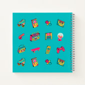 Carnet Graphique rétro "Grandi dans les années 90" (Dos)