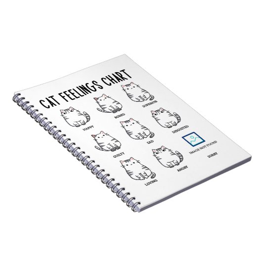 Carnet Graphique Sentiments de chat (Côté Droit)