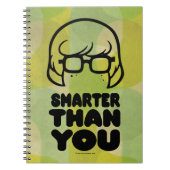 Carnet Graphique Velma "plus intelligent que vous" (Devant)