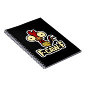 Carnet Graphique Vintage Classique F-Caw-F (Côté Droit)