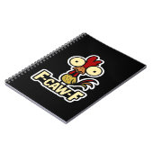Carnet Graphique Vintage Classique F-Caw-F (Côté gauche)
