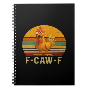Carnet Graphique Vintage Essentiel de Poulet F-Caw-F
