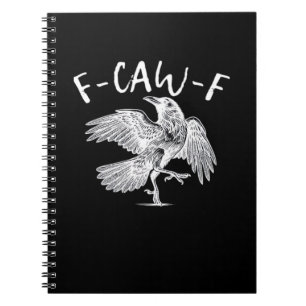Carnet Graphique vintage F-Caw-F Raven