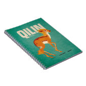 Carnet Graphique Vintage Qilin (Côté Droit)