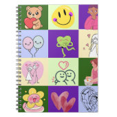 Carnet graphiques drôles cool (Devant)