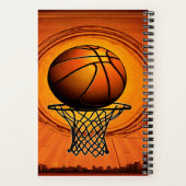 Carnet Graphiques vectoriels de basket-ball évolutifs – H (Verso)