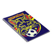 Carnet Graphisme Chat de Football (Côté Droit)