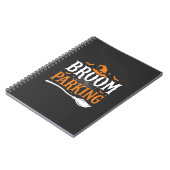 Carnet Graphisme de chapeau de sorcière de stationnement (Côté gauche)
