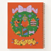 Carnet Graphisme de couronne de snacks de Noël de Scooby- (Dos)