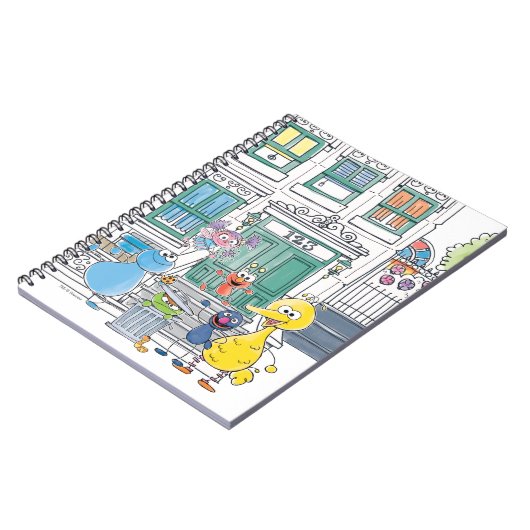 Carnet Graphisme de Doodley les amis de Sesame (Côté gauche)