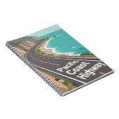 Carnet Graphisme de la Pacific Coast Highway pour l'art d (Côté Droit)