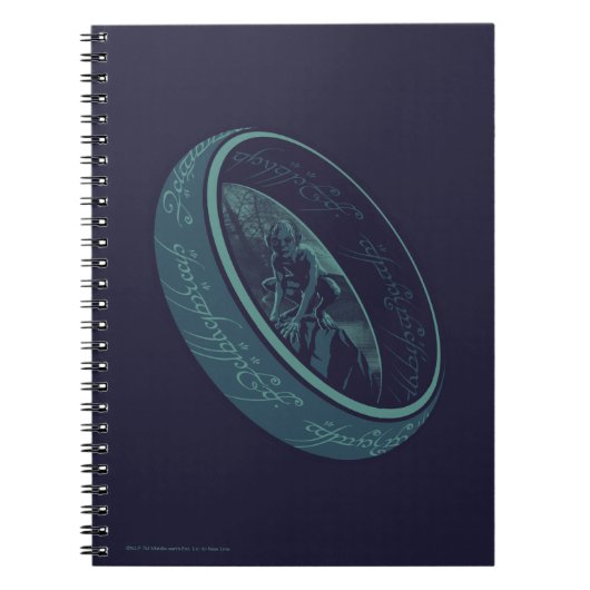 Carnet Graphisme de l'ANNEAU UNIQUE™ GOLLUM™ (Devant)