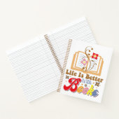 Carnet Graphisme de lecture et de bibliothèque de style v (Intérieur)