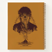 Carnet Graphisme de l'inscription Tengwar de FRODO™ MOUNT (Dos)