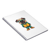 Carnet Graphisme de mode de rue de dessin animé de chien  (Côté Droit)
