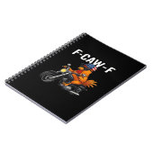 Carnet Graphisme esthétique classique de poulet F-Caw-F (Côté gauche)