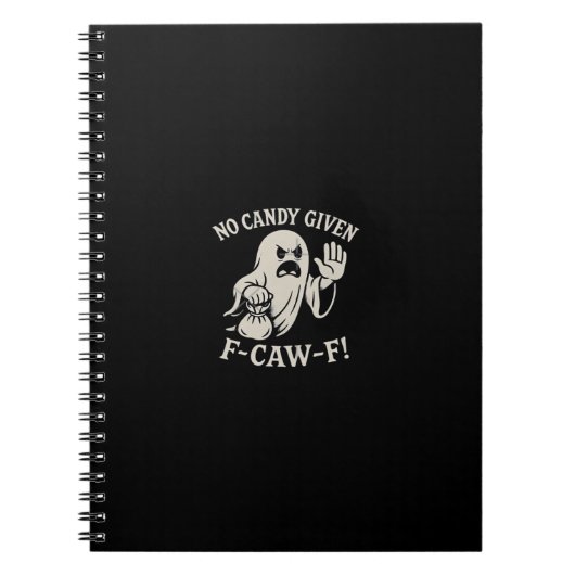 Carnet Graphisme F-Caw-F sans référence effrayant (Devant)