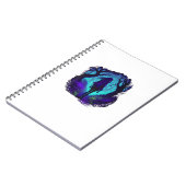 Carnet Graphisme gothique émo fée Goblincore Forêt Graph (Côté gauche)